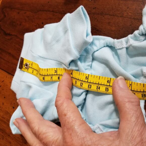 Blue and green dog pj's very small xxs - Picture 7 of 10